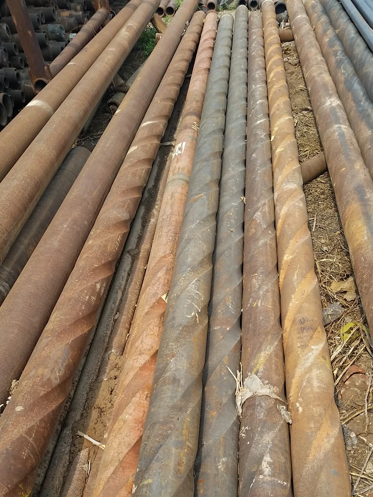 Used drill collars for sale oil drill rig S135 Spiral and Non-Magnetic Type Drill Collar