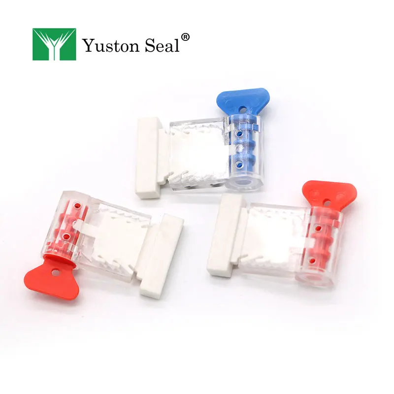 YTMS007 twist plastic meter security seals wire meter seals with steel lock seal