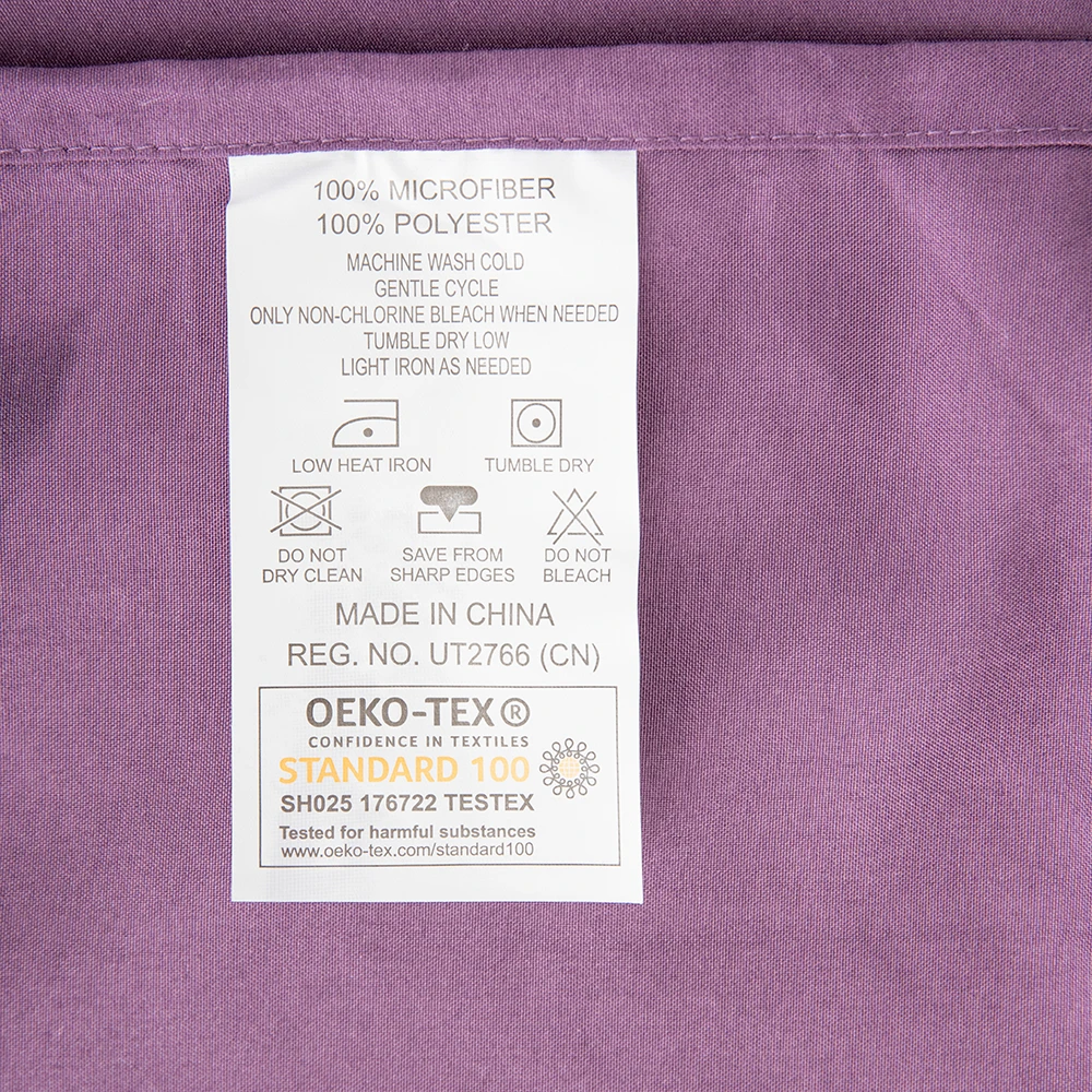 Luxury Quality Manufacturer Polyester Microfiber Fabric King Size Fitted bedsheet Solid Bedding Bed Sheet Set for Hotel