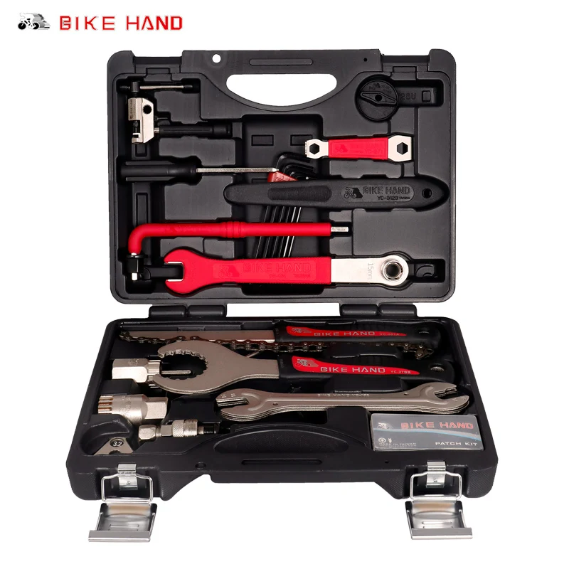 BIKEHAND YC-721 728 велосипедов инструмент комплект Множественная функция рукоятка BB Нижний Кронштейн Ступицы Колеса свободного хода педали говорил услуг