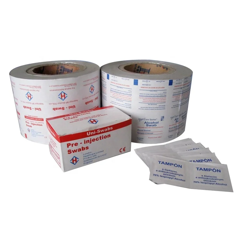 Greaseproof PE Food Wrapping Paper Margarine butter Packaging Aluminum Foil Coated Paper Roll