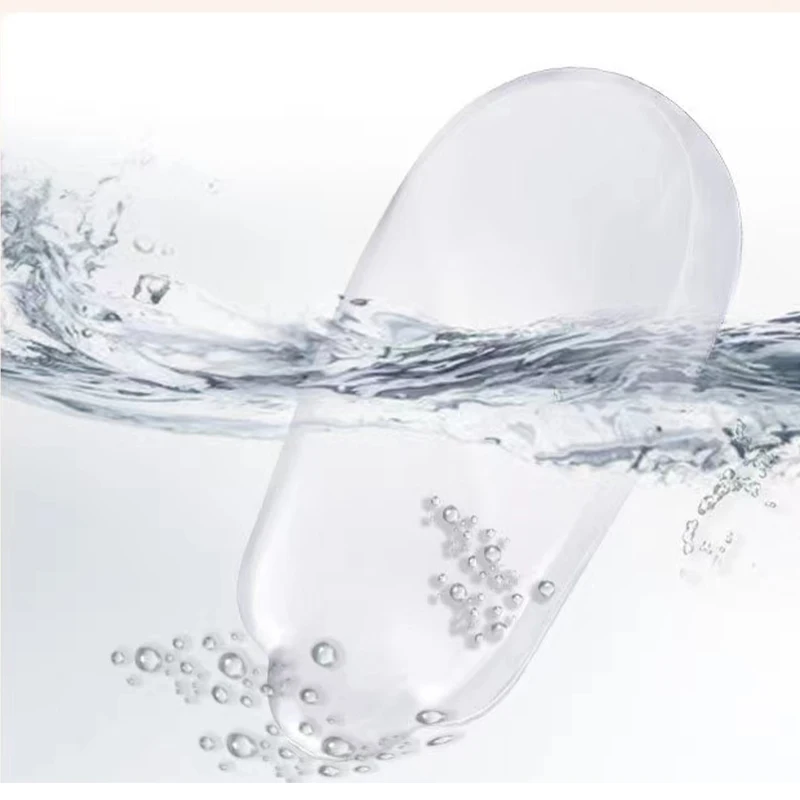 soft and comfortable flat leg silicon gel insoles Flat foot orthopedic insole transparent