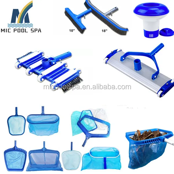 China Factory Swimming Pool Vacuum Head Flexible Durable Pool Brush Cleaning Equipment