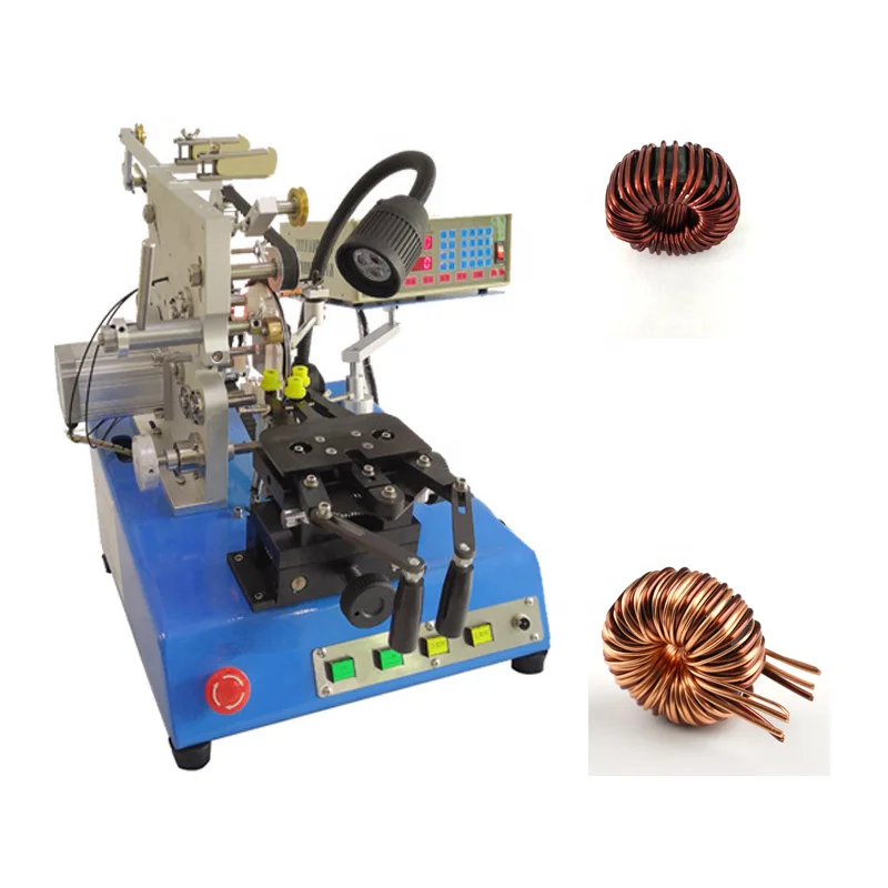 Toroidal core electric motor winding machine coil winding machinery