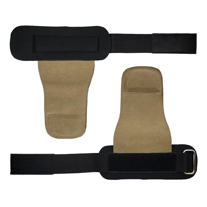 High quality leather Gymnastics Grips Hand Grips with Wrist Support Palm Guard Protection weightlifting glove