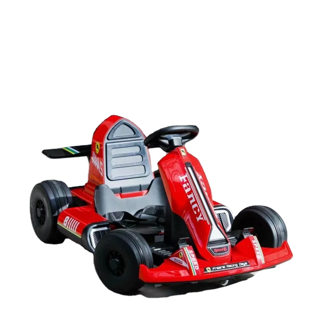 2021 children karting toy  electric operated ride on car kids go kart racing karting car