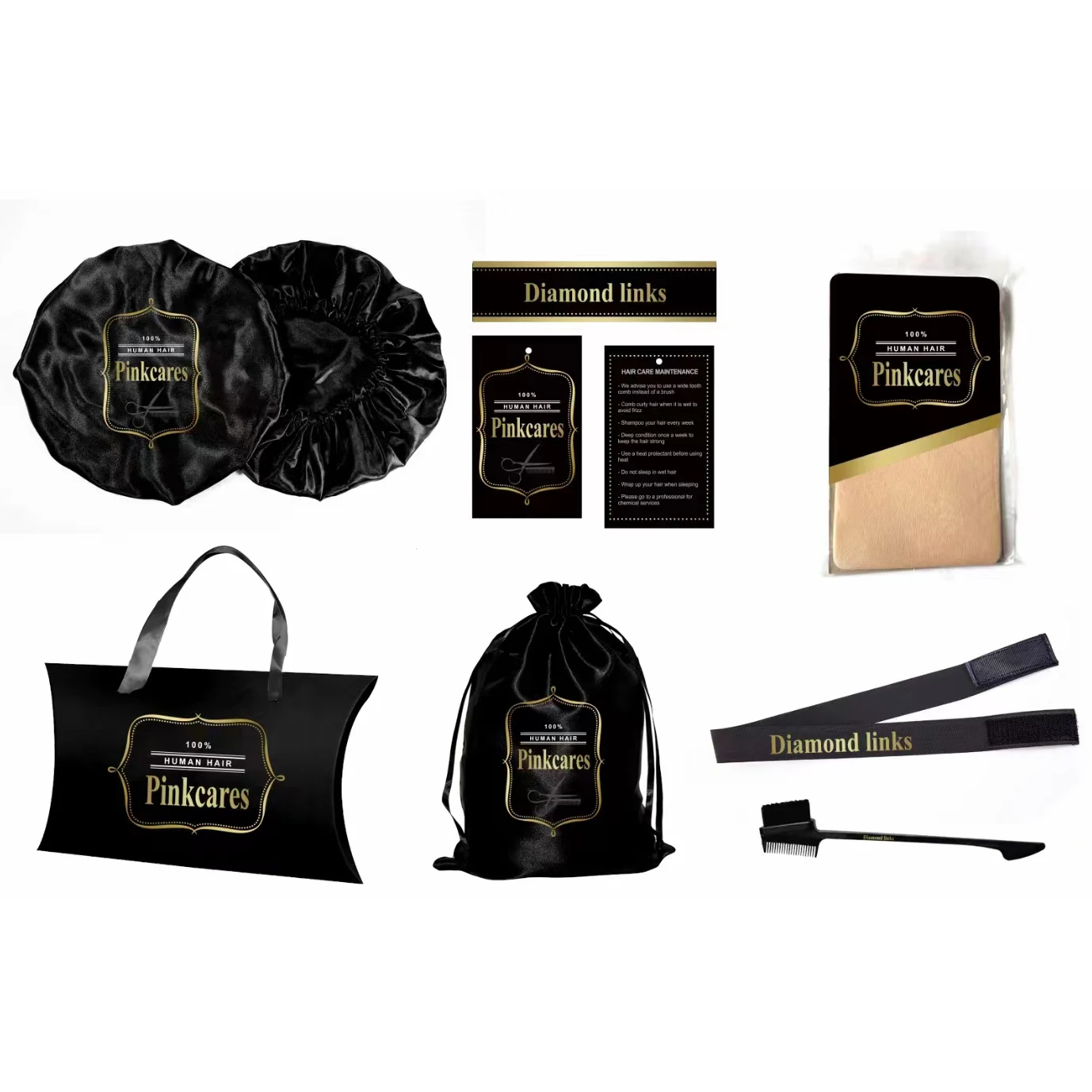 Outo Custom Service, Logo Label Package Customized Hair Wig Design Service, Accessories And Other Tools