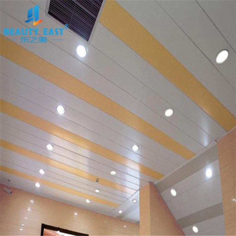 C100*0.5mm Beveled C shaped Closed Linear Aluminum Screen Ceiling