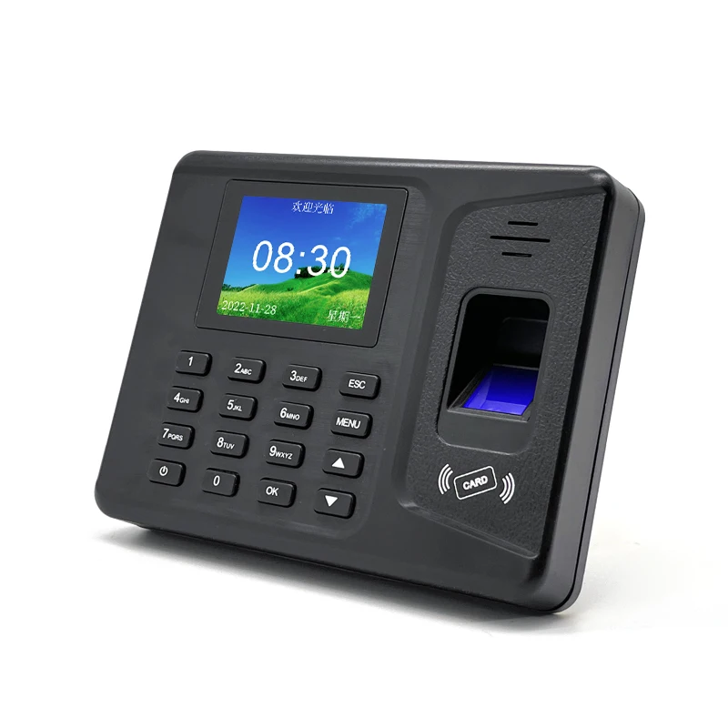 Factory Outlet Fingerprint Time Attendance Biometric Fingerprint And password Time Attendance Machine For Office