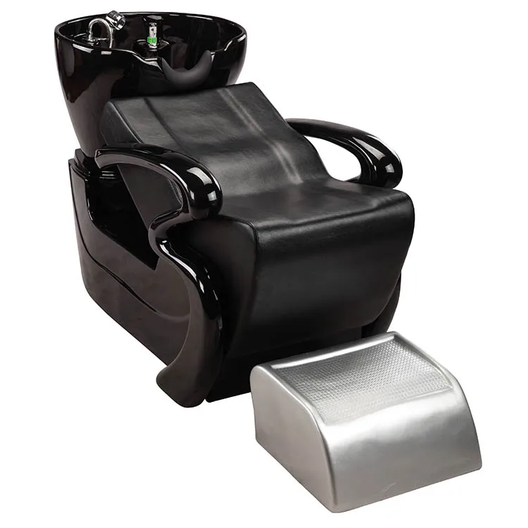 Salon furniture hair washing equipment GRP shampoo bed backwash unit shampoo chairs with bowl