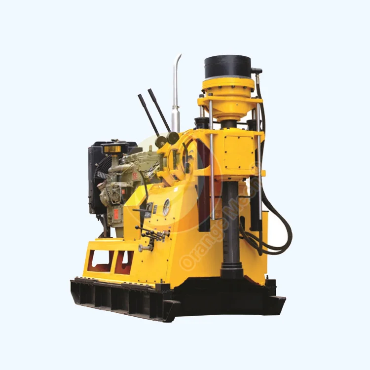 300m Depth Portable Mobile Mine Drill Machine Rotate Portable Water Well Drill Rig for Sale