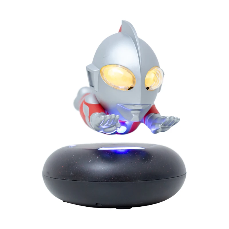 OEM ODM LED Japan Figurines high quality hot sale bulk floating ultraman Z Alpha Edge action figures magnetic levitation module