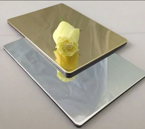 
Fireproof Mirror Finished Aluminium Composite Panel acp 