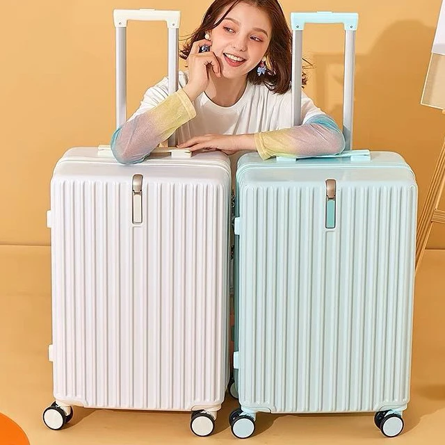 Unisex Suitcase Set 20' Cabin Suitcase with Small Bag Luggage Set Large Capacity 2pcs Travel Luggage Students Suitcase Luggage