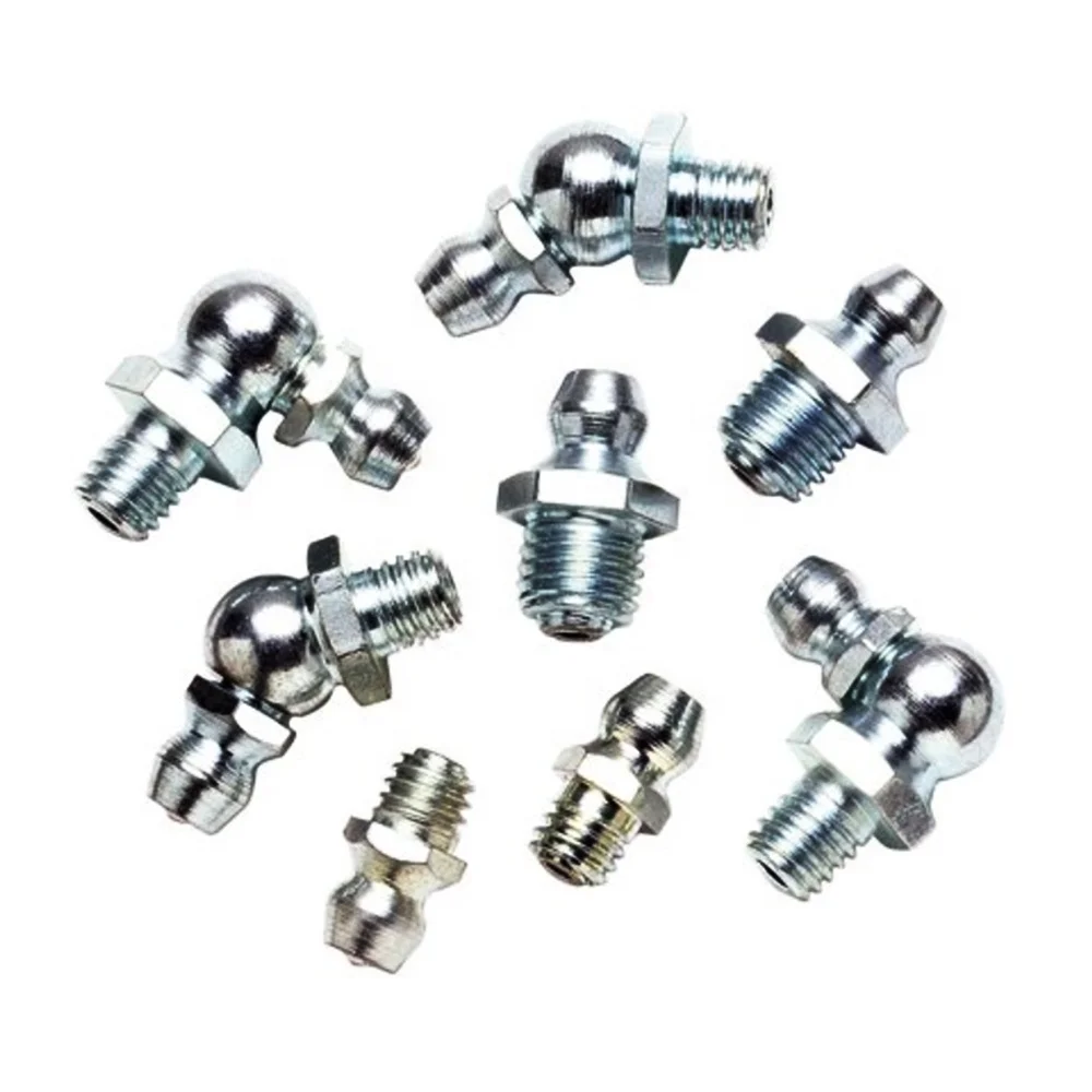 High quality stainless steel 1/4 UNF grease fitting straight auto parts grease nipple type for cars made in china