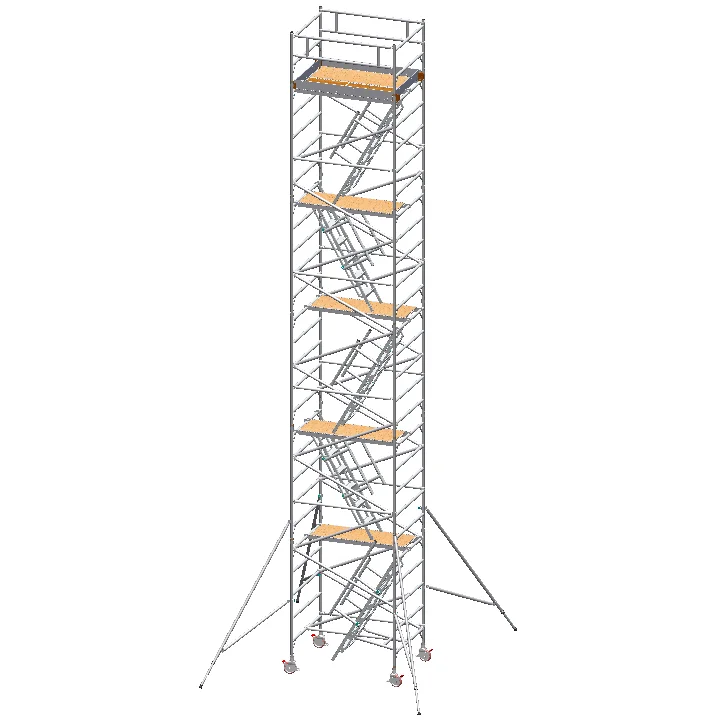 Best sale installation work GS certification aluminum access tower scaffolding aluminium