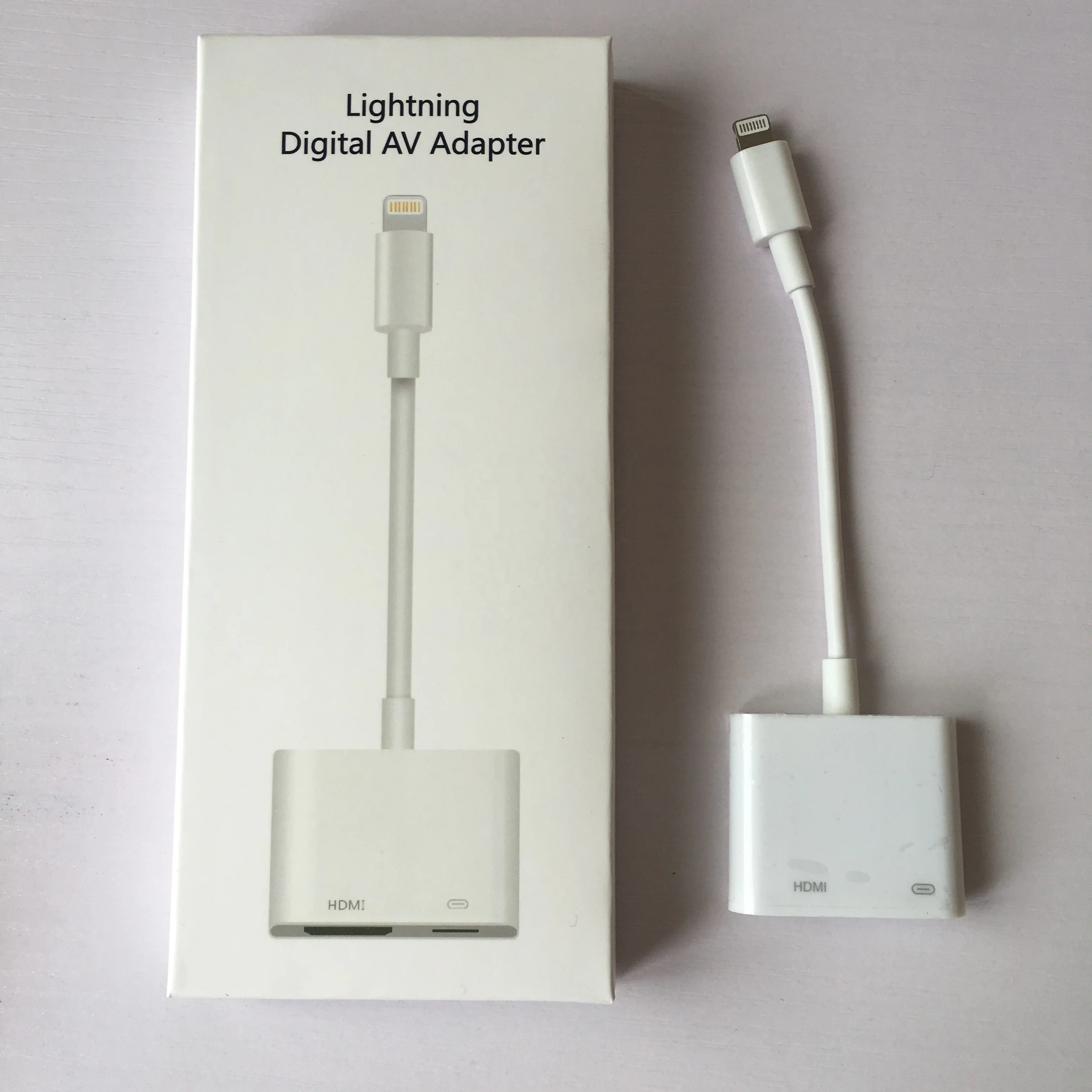 OTG Lightning Digital AV Adapter Lightning To H-D-M-I 4K Video Digital AV Cable Adapter For iPhone
