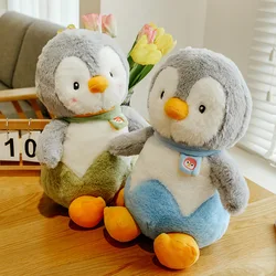 2023 custom Lovely 50cm Cute Soft Stuffed Animal Plush Doll Home Decoration Sofa Sleeping Cushion Penguin Inflatable Plush toy