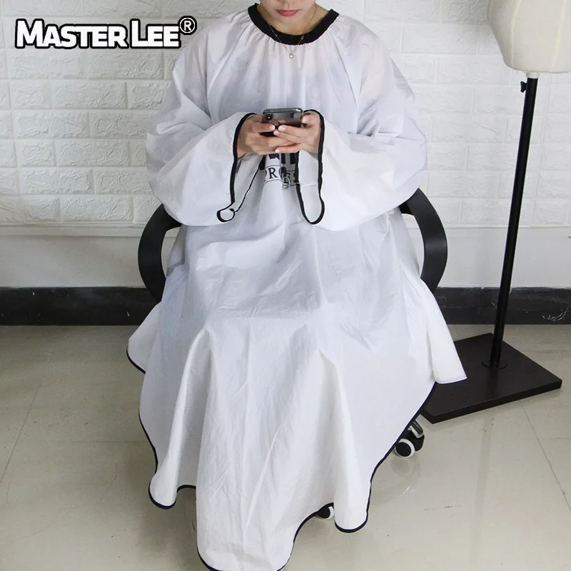 OEM/ODM Hairdressing Cape Custom logo  Hair Salon Shawl White Hair Cutting Cape for Salon