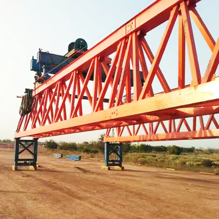 Highway railway 50 ton double beam bridge launching bridge crane bridge erection launcher