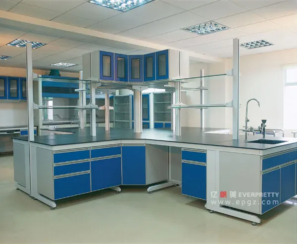 Senior High School Furniture Wall Bench Laboratory Workstation Series Granite Lab Lift Table Lab Tables