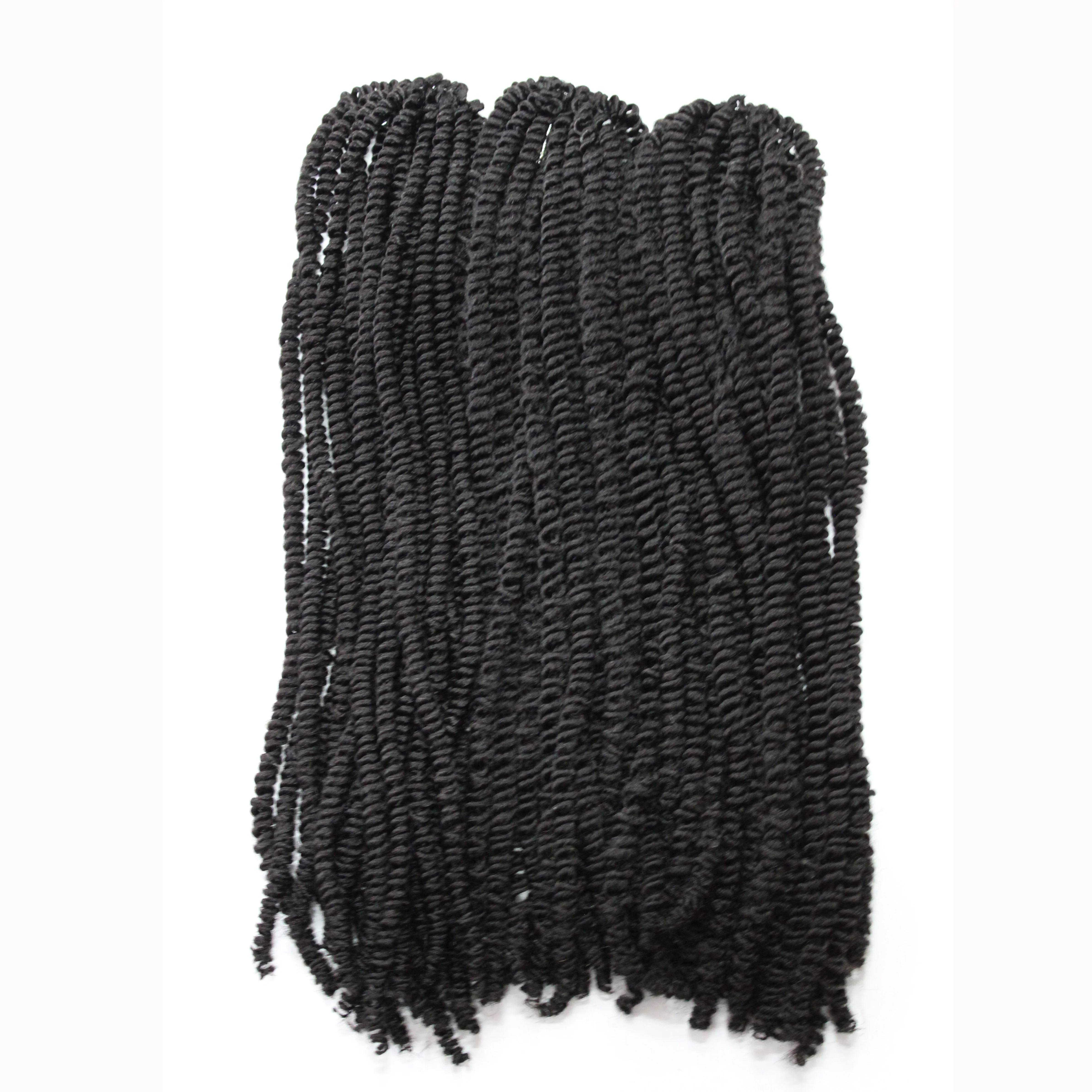 20 нитей страсти твист бомба пружина крючком волосы предварительно заплетенные синтетические плетеные удлинители для женщин Омбре косы