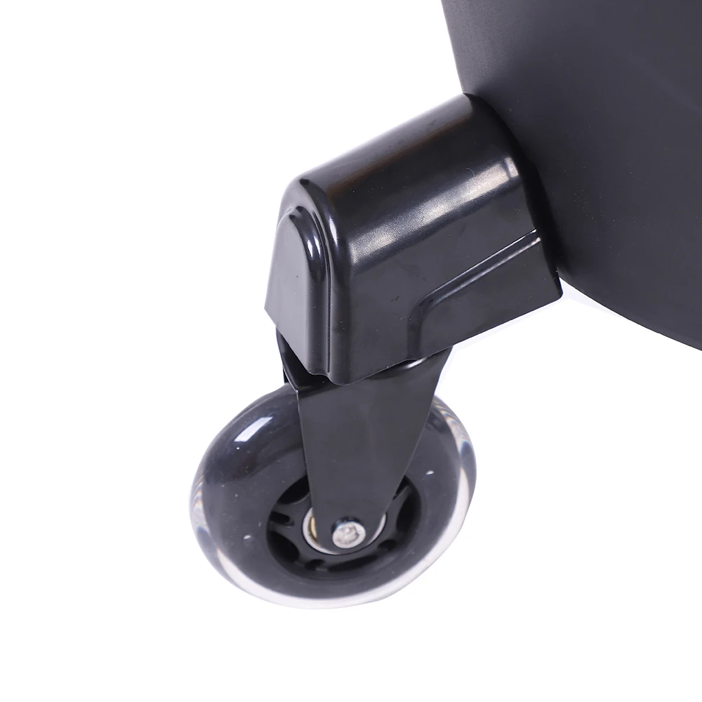 Heavy Duty Plastic Rolling Car Wash Bucket Mobile Auto Care Detailing Bucket For Cleaning