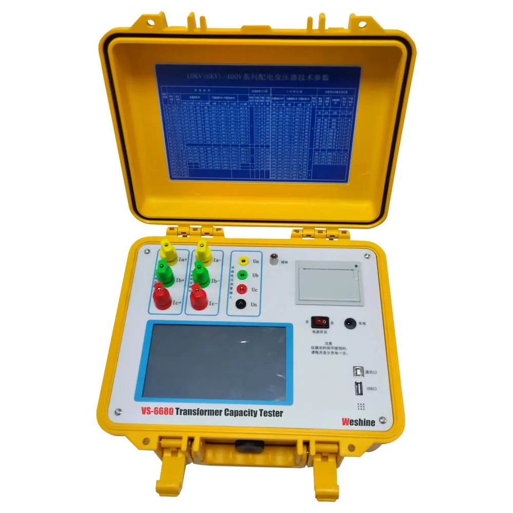 Manufacturer Impulse Winding Tester 750V LCD Screen Digital Transformer Capacity And Loss Characteristics Tester