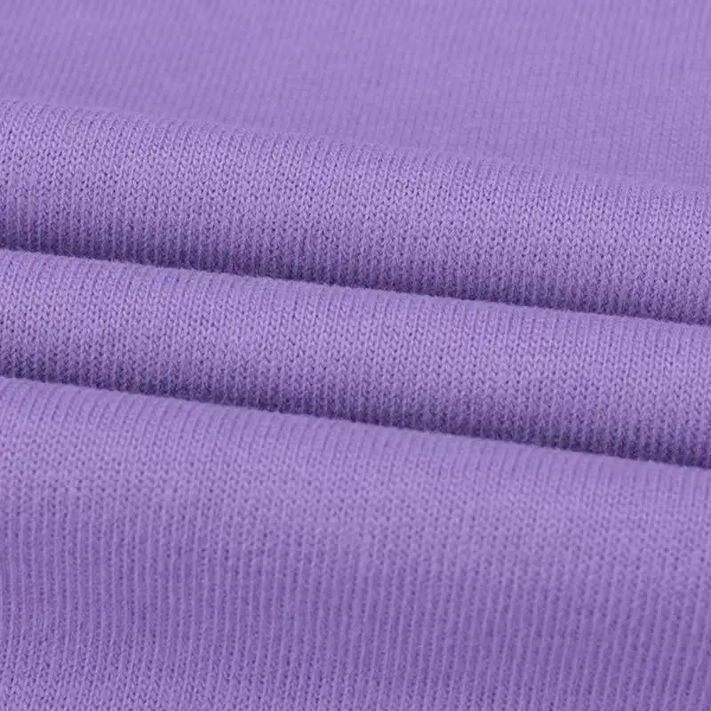 Top Quality Textile 32s Double Yarn 220gsm Oversize 100% Cotton Knitting Jersey T-shirt Fabric