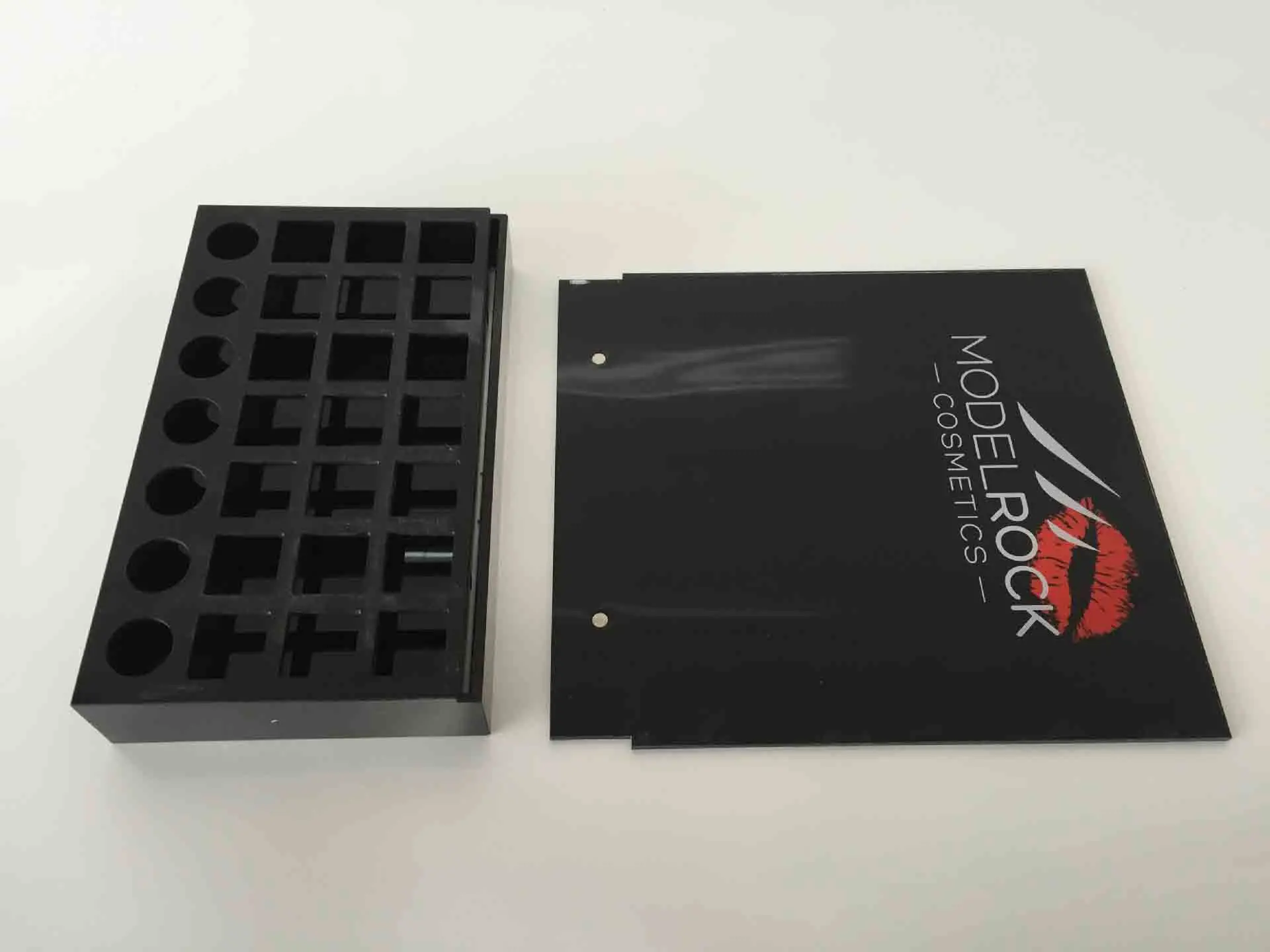 Color Contact Lenses Desktop Display Stand Acrylic Beauty Lens  Package Boxes Custom Logo contact lens display racks