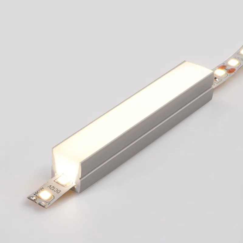 OEM Strip Light Aluminum Housing,Square Recessed Led Aluminum Profile Led Profile Channel