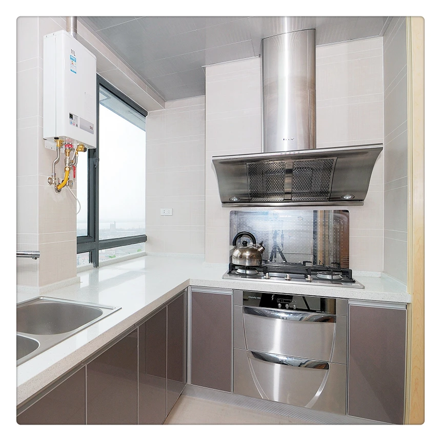 2022 Hangzhou Vermont Kitchen Cabinet Set Modern White Lacquer Design