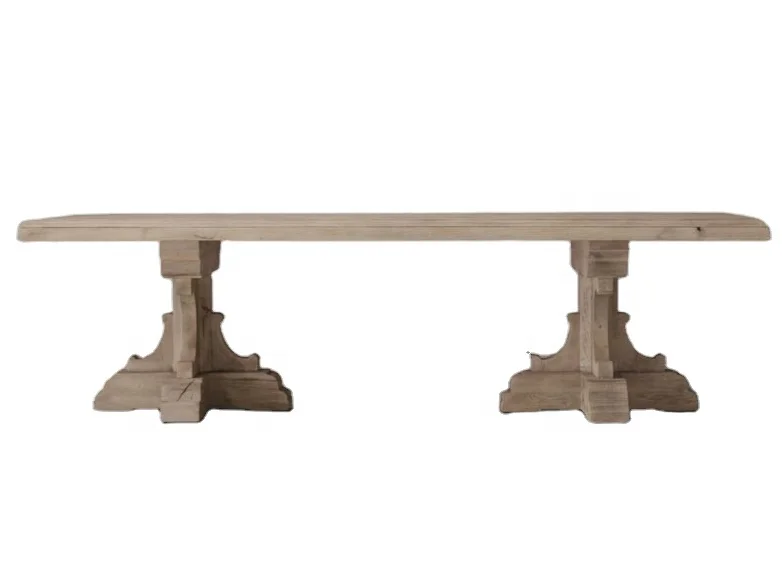 french solid wood latest expandable  dining table designs