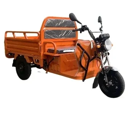 wholesale distribute adults tricycle cargo truck 800w/1000W 3 wheel electric cargo tricycle with cabin fat tire tricycle cargo