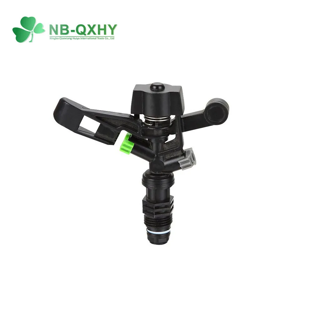 High Pressure Plastic Impulse Sprinklers Garden Lawn Watering Irrigation Sprinkler on Tripod Base