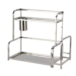Factory Direct Sales All in One Kitchen Spice and Knife Holder Rack Kitchen Organizer Storage Shelf Kitchen Rack Shelf