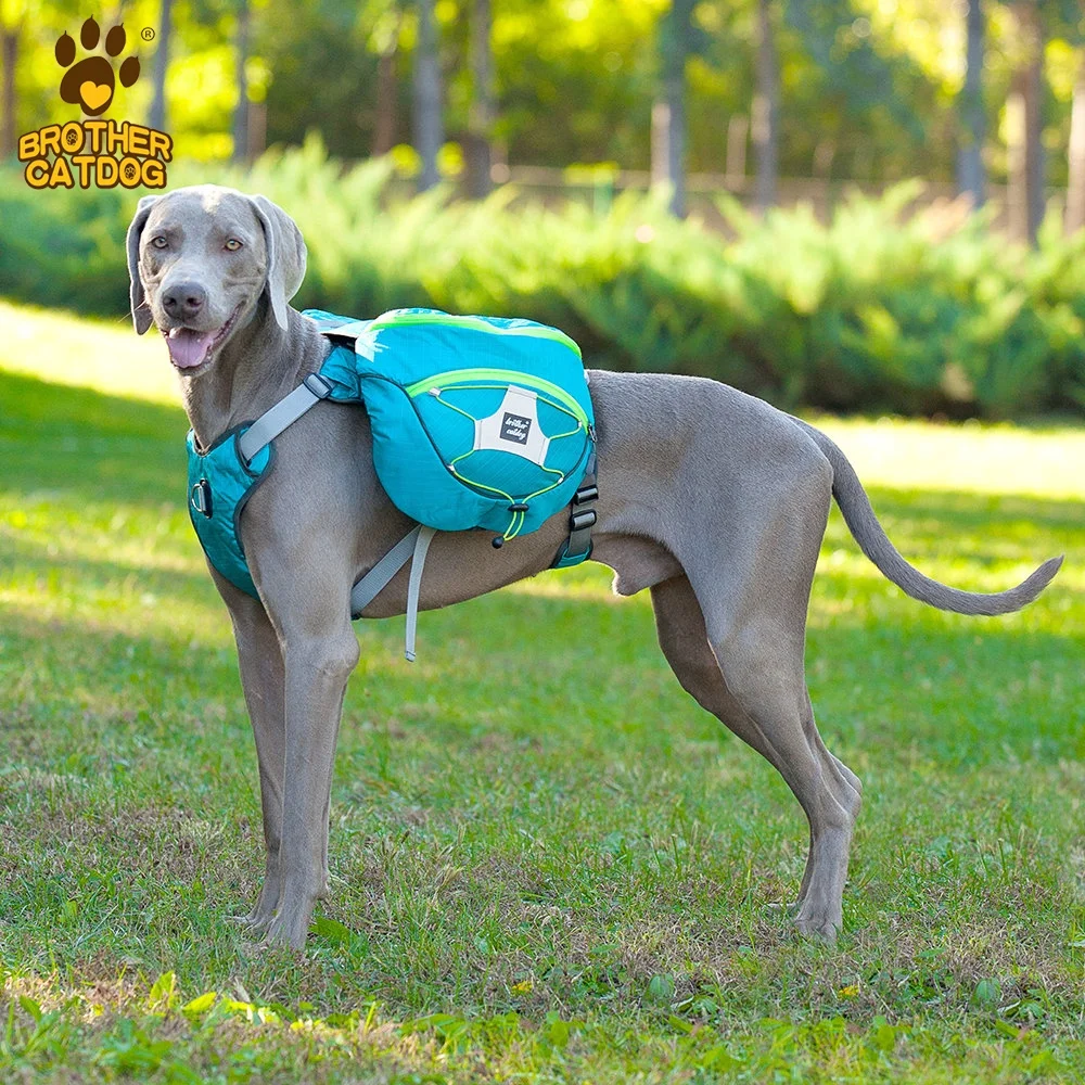 Factory price pet dog harness backpack  pet travel bag breathable dog transport products