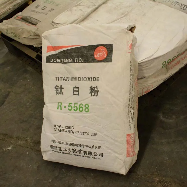 Dongfang Производители диоксида титана диоксид рутил TiO2 R5568 для пластика и маточной смеси