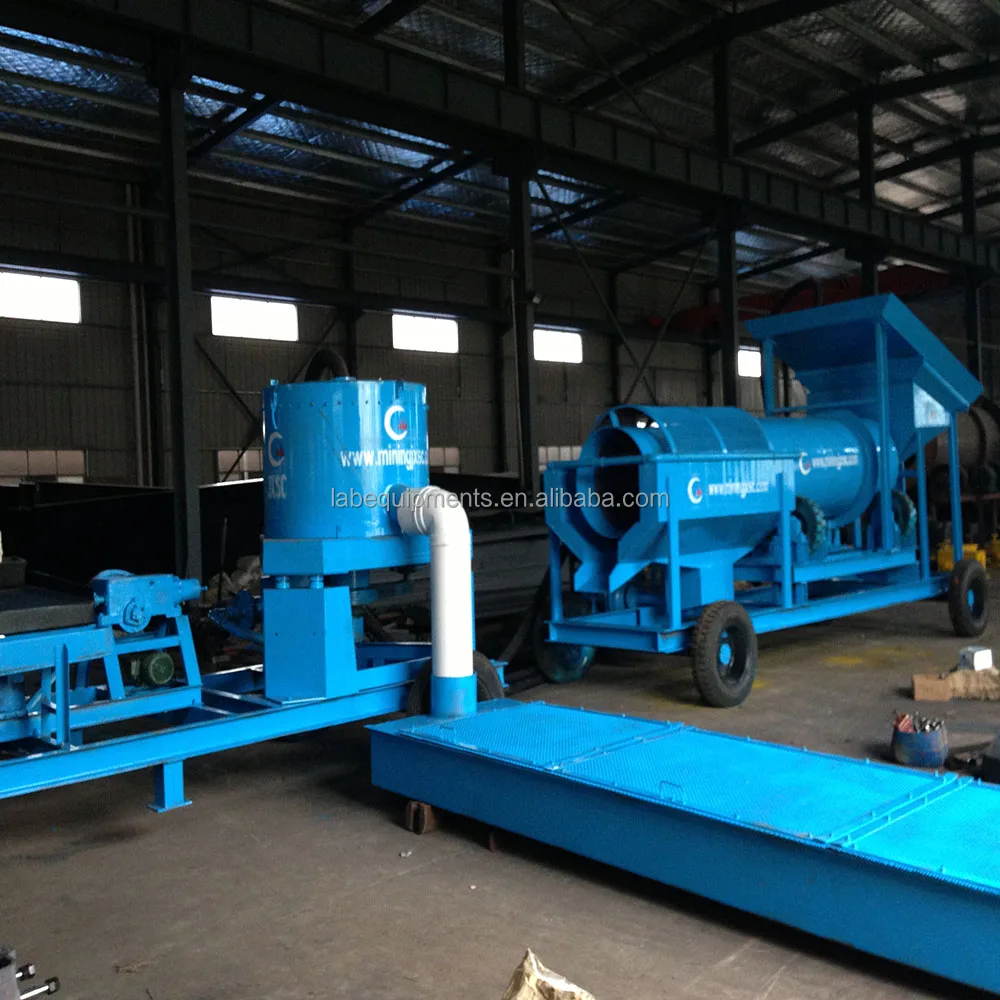 15TPH JXSC Mobile Type Recovery Process Centrifugal Gold Separator Concentrator STLB 60 in Stock
