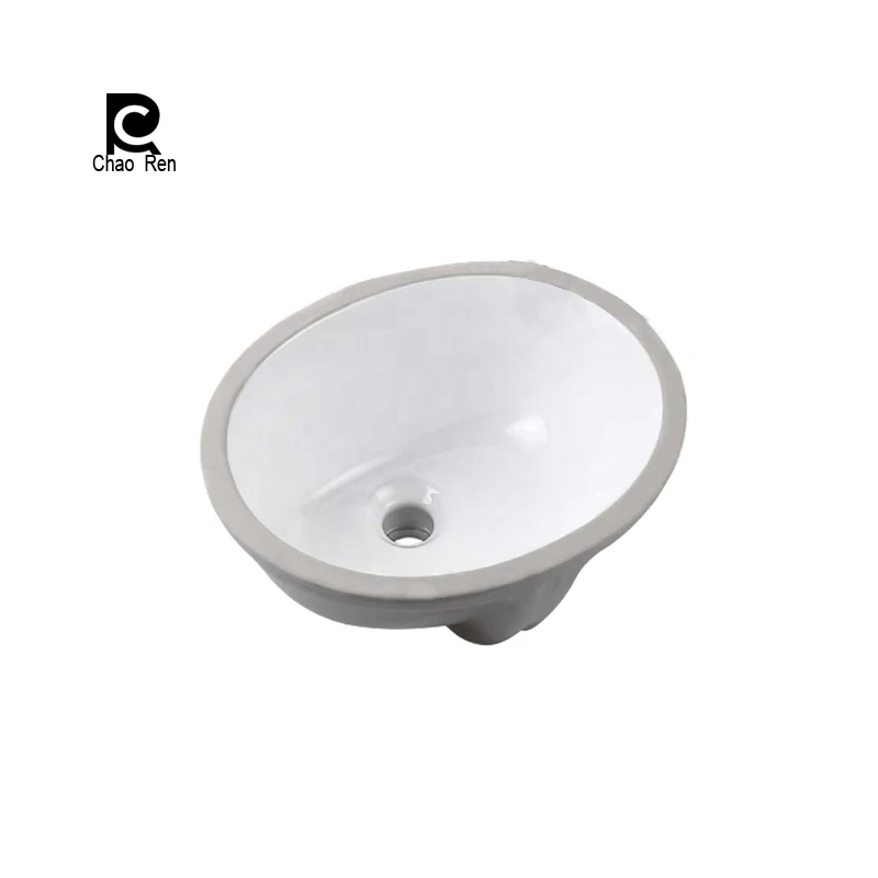 WC basin Cheap Oval Under Mounted Sink  Porcelain Under Counter Basin  Small Washbasins