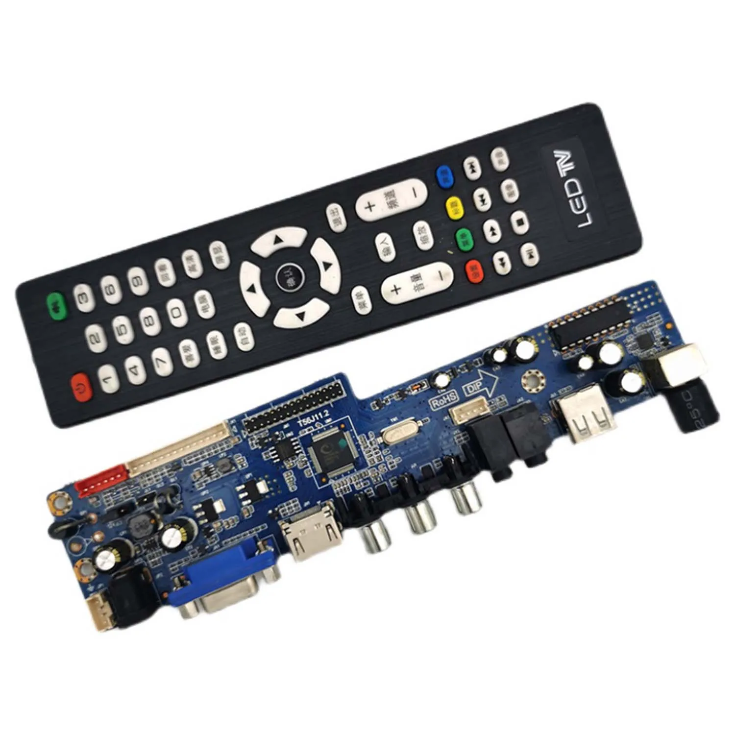 Cheap V29/V59/V56 TV Motherboard HD-MI LCD TV Driver Board Motherboard OEM Photo Digital Poster Led Display Indoor Touchscreen