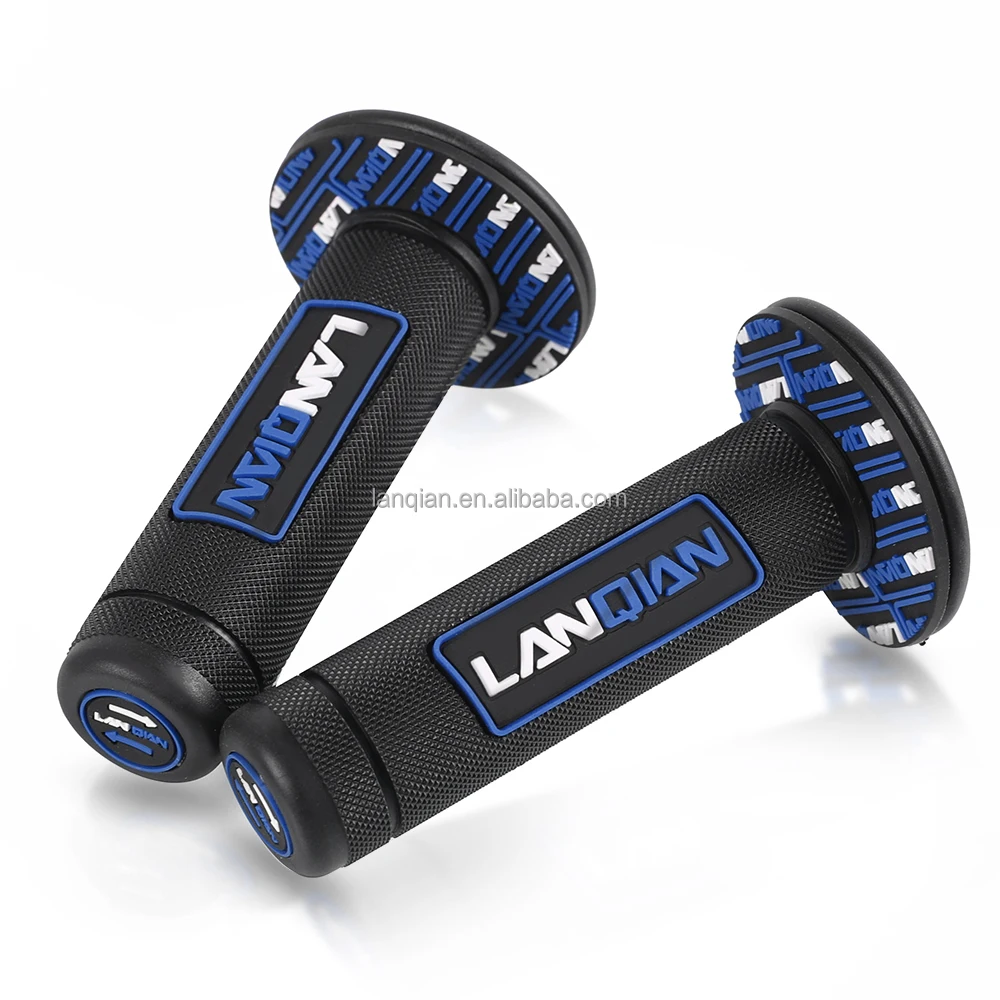 Motorcycle Accessories For Yamaha DT200 DT 200 1988-1994 1993 1992 1991 Handle Bar Handle Grips Rubber Gel Hand Handlebar Grips