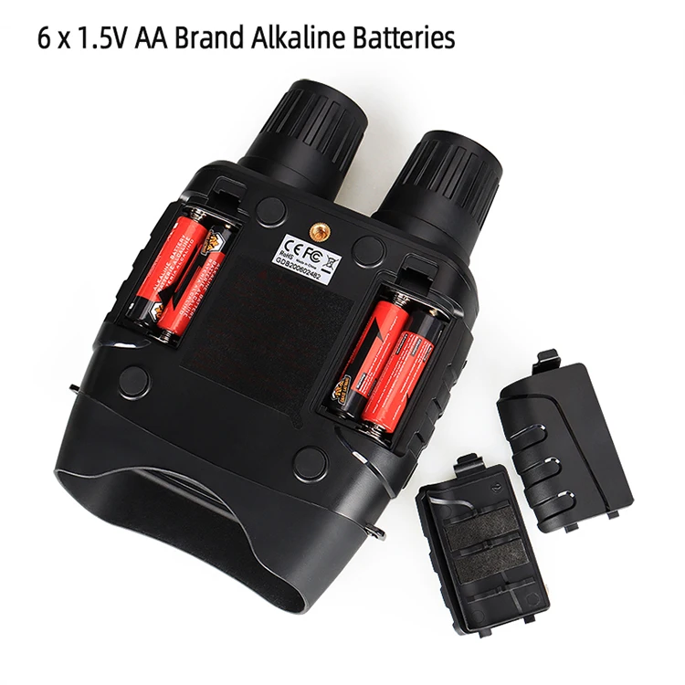 Hot good working NVG 4x night vision binocular to record video and take photo 27-0028