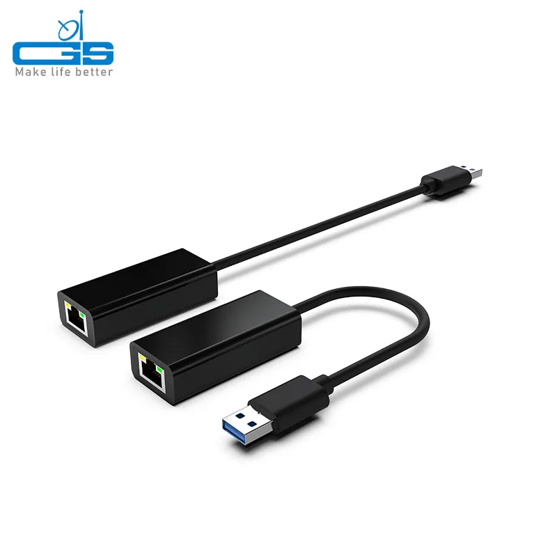 Hot Sale RJ45 to USB A Type C Gigabit Ethernet Lan Network Adapter Wired Network USB 3.0 HUB For Windows 10 Mac PC Laptop