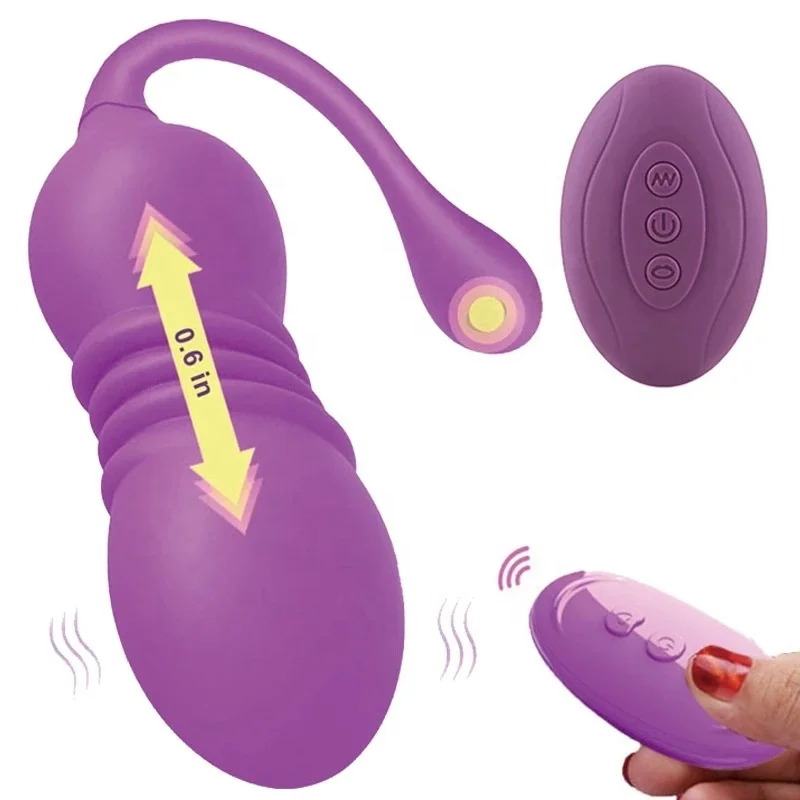 Thrusting Wireless Remote Love Egg Sex vibration jumping egg remote control massage vibrating egg vibrator for female