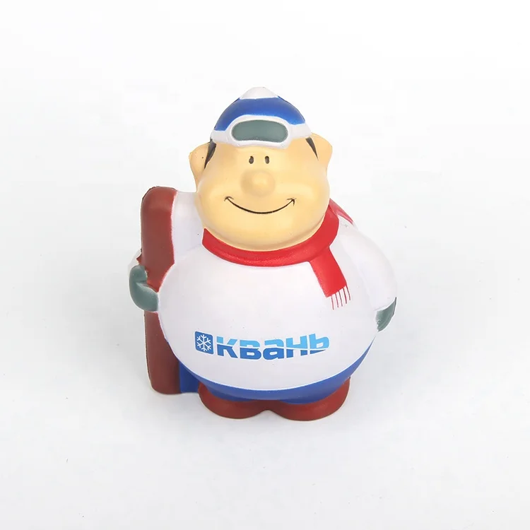 BSCI Factory Cartoon Character Anti Stress Ball Popular Design Antistress Toy