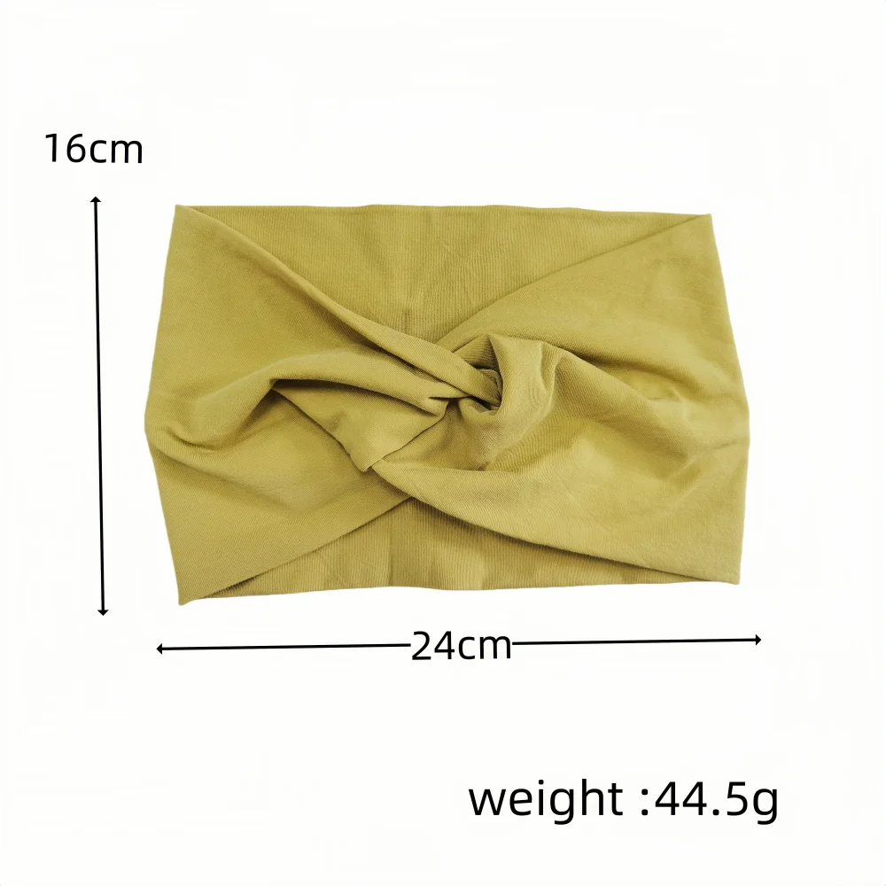 Turban Knit Head Wrap Stylish Hairband Accessory Sport Headband