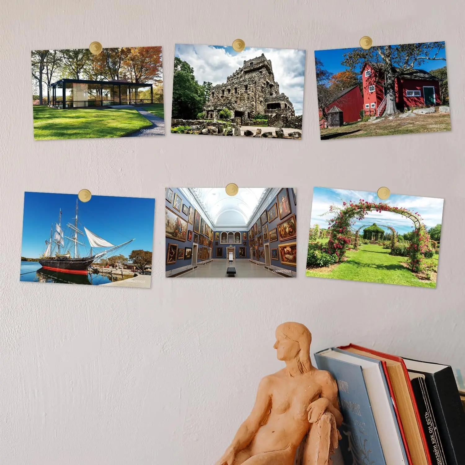 Landscape Postcards  Postcards from Around the World Greeting Cards for Business World Travel Postcard for Mailing