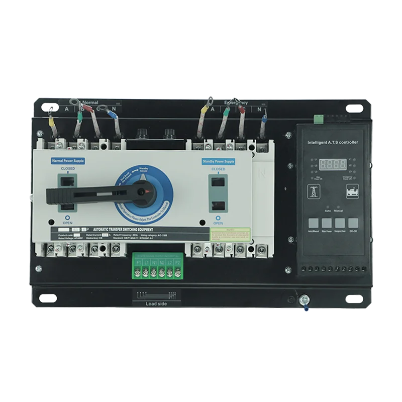 LMQ1-63M1 63A 4P AC 500V CB Class Intelligent Type Indication Auto Changeover Switch Automatic Transfer Switch Dual Power