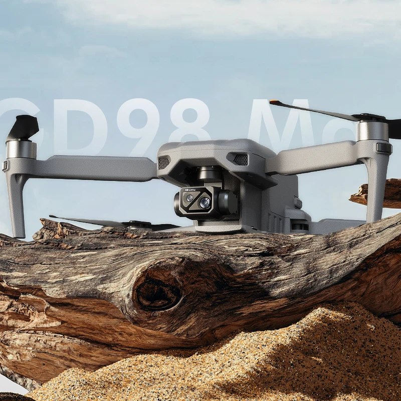 GD98 Max RC drone real 4K HD Camera GPS brushless 10KM Long range 5.8G Digital Image Transmission drone quadcopter 3 Axis Gimbal